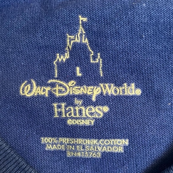 HANES- WALT DISNEY WORLD DISNEY MAGICAL MICKY MOUSE GRAPHIC UNISEX T-SHIRT - Picture 8 of 8